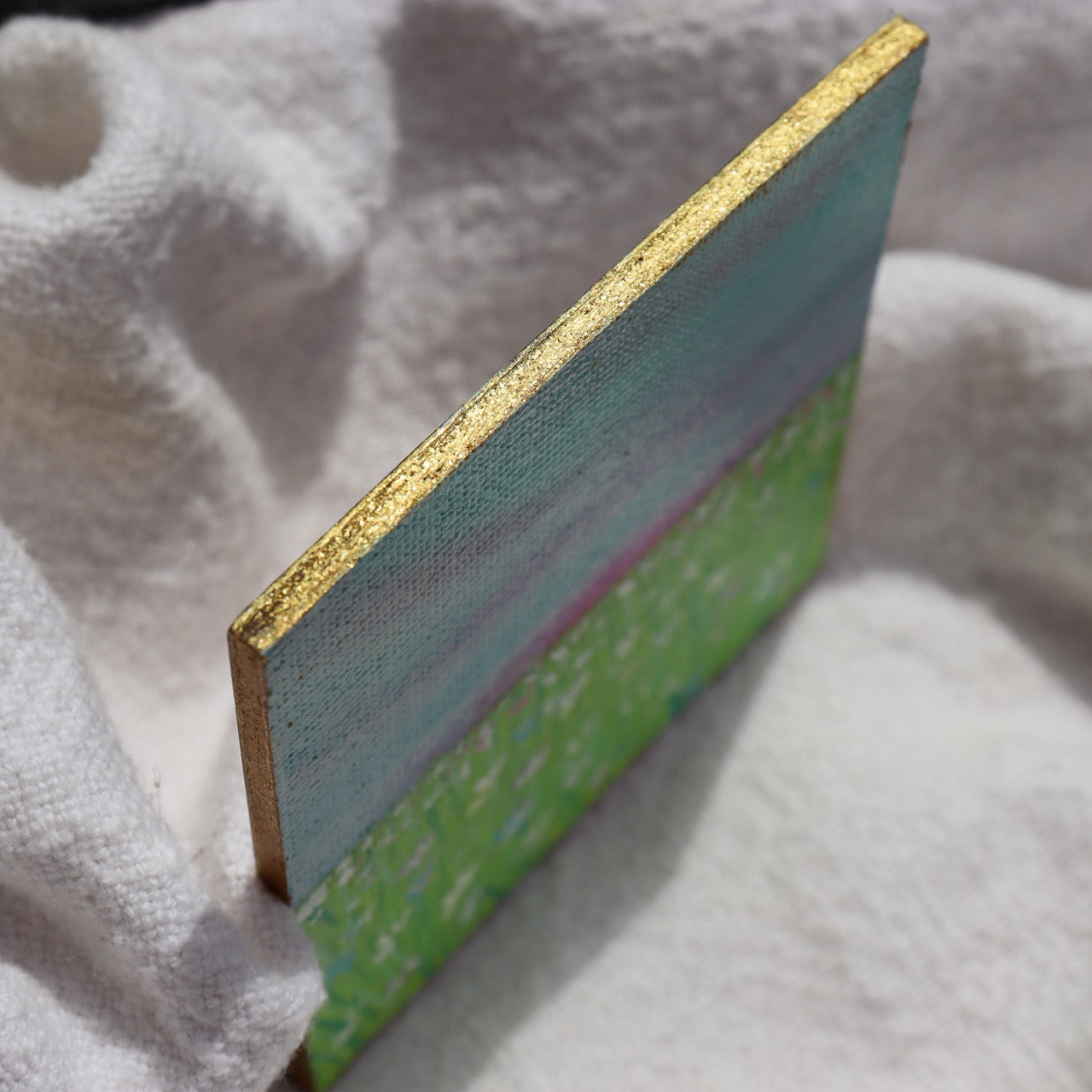 Cotton Candy Serenade Painted Landscape Magnet