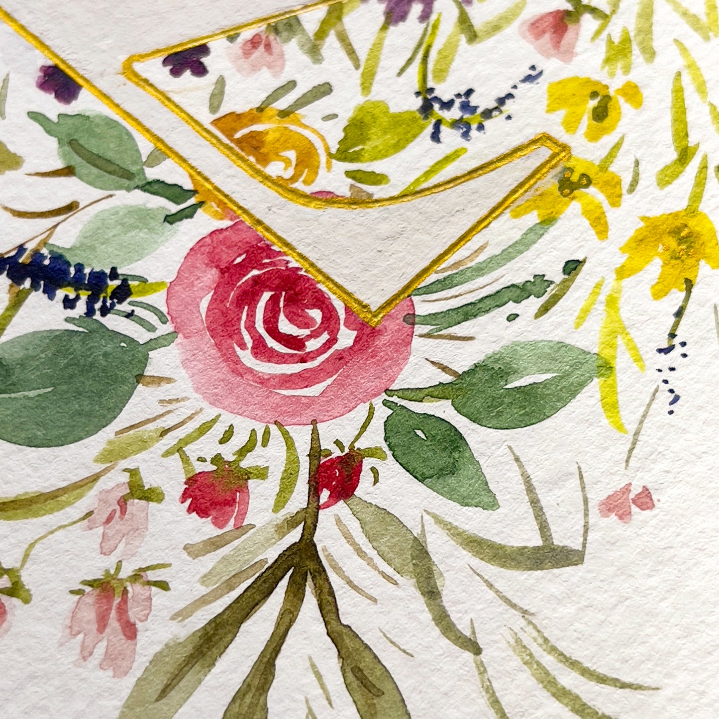 Monogram Original Painting Letter "Z"
