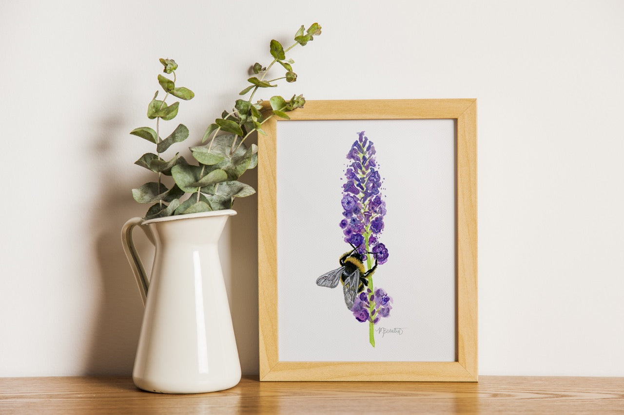 Sly Fox And Bee Happy Print Bundle: Set of 2