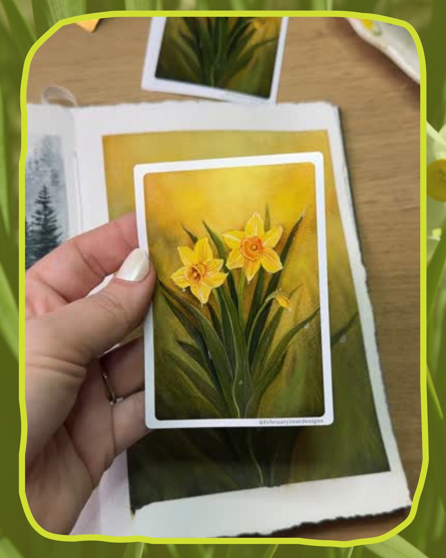 March Daffodils 2026 Little Landscape