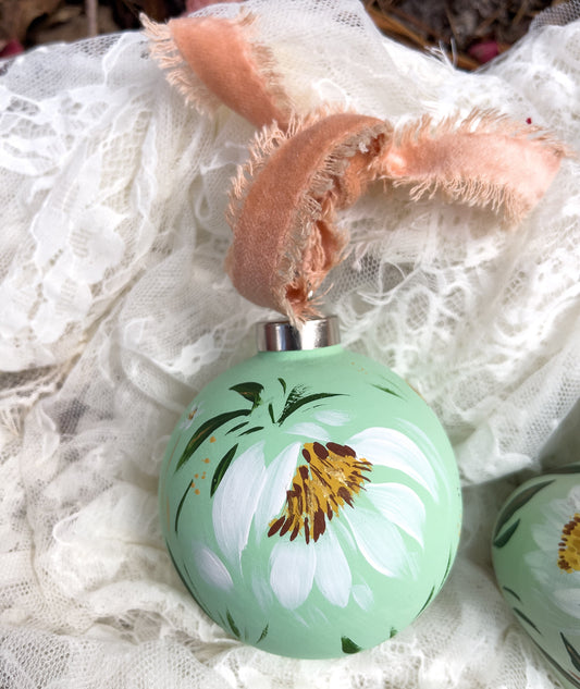 Cosmos in Frost 2022 Round Ornament