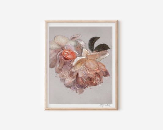 Vintage Roses Art Print