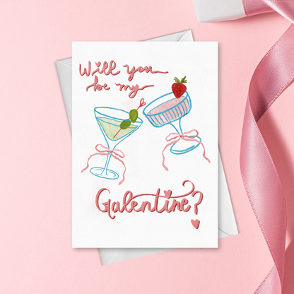 Will You Be My Galentine? Greeting Card