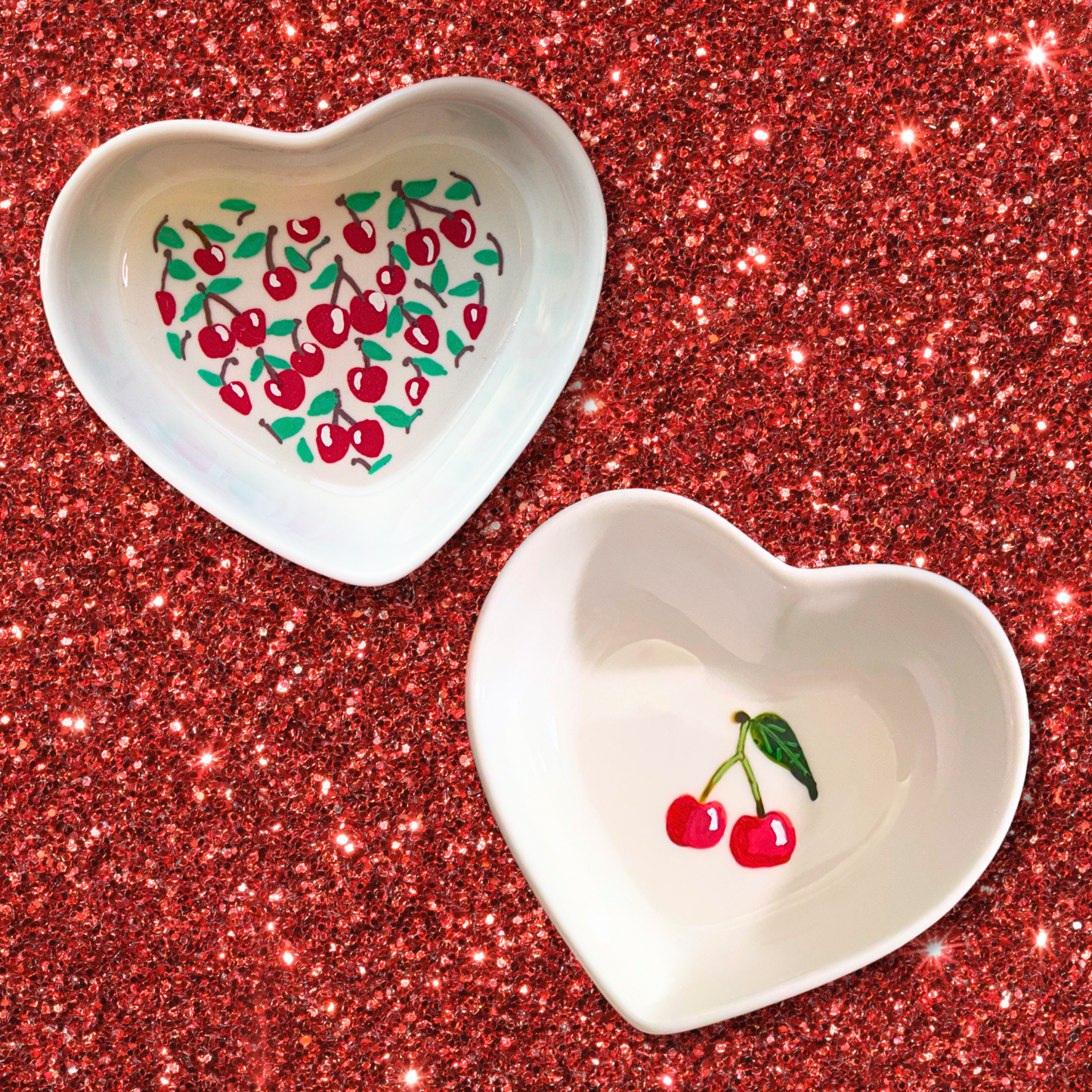 Cherries  Ceramic Trinket Dish (Copy)