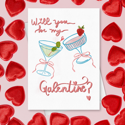 Will You Be My Galentine? Greeting Card