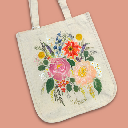 Blooms Canvas Tote 3