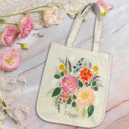 Blooms Canvas Tote 3