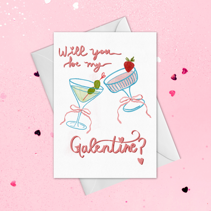Will You Be My Galentine? Greeting Card