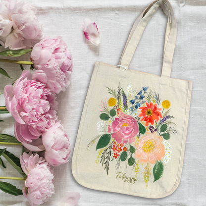 Blooms Canvas Tote 3