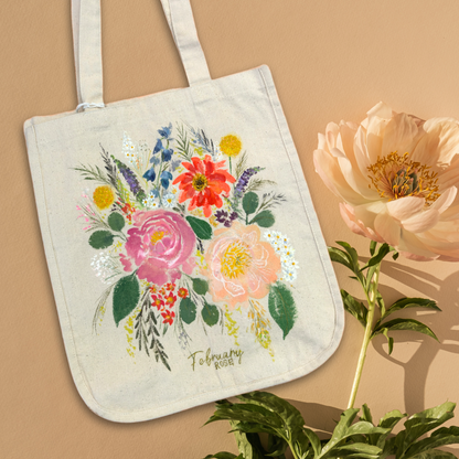 Blooms Canvas Tote 3