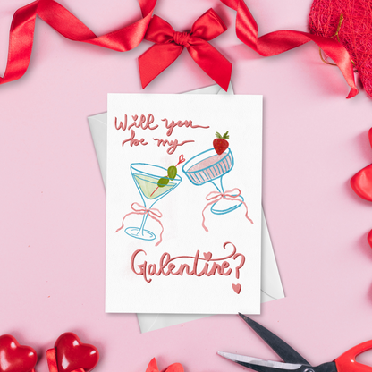 Will You Be My Galentine? Greeting Card