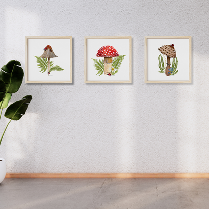 Mushroom NO.2 Watercolor Print