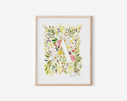 Monogram Letter Prints