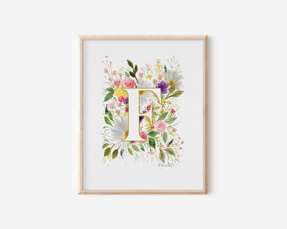 Monogram Letter Prints