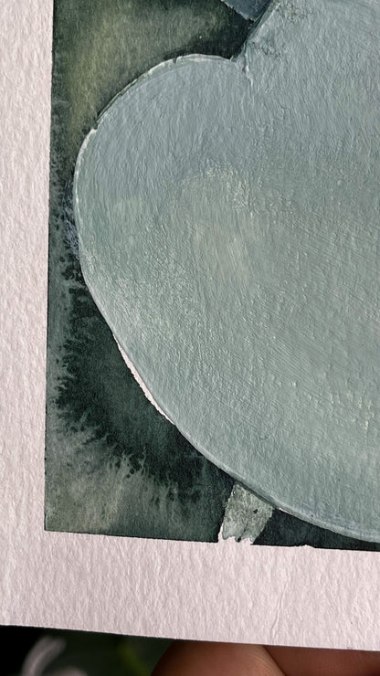 Botanical Studies in Blues and Green 2