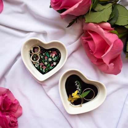 Lily Of The Valley Ceramic Trinket Dish