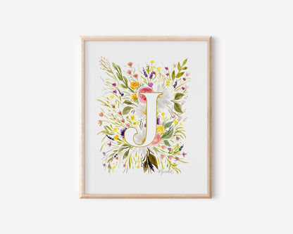 Monogram Letter Prints