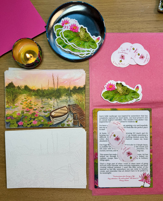 June Lilypad Wetlands 2026 Little Landscape