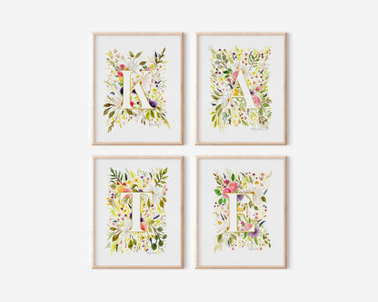 Monogram Letter Prints