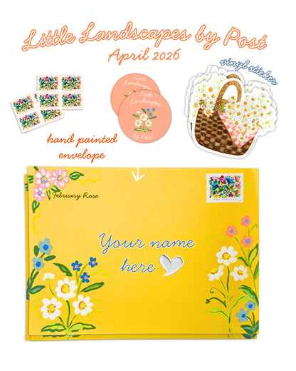 April Daisy Field 2026 Little Landscape