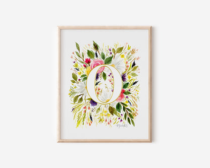 Monogram Letter Prints