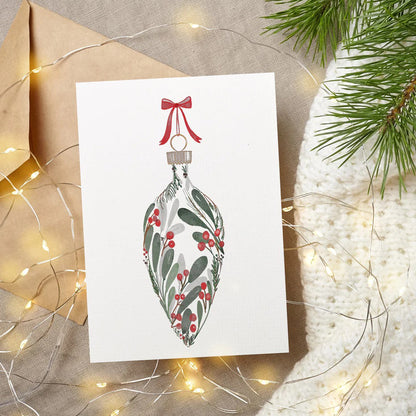Holiday Ornament Greeting Card