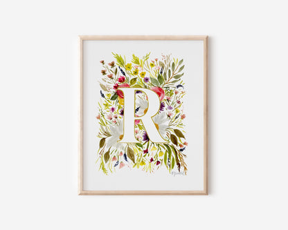 Monogram Letter Prints