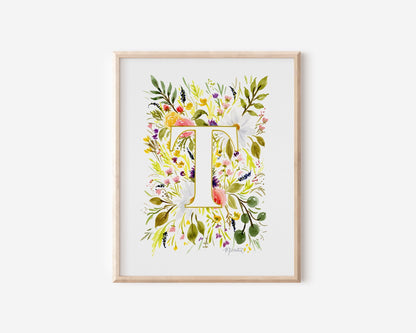 Monogram Letter Prints