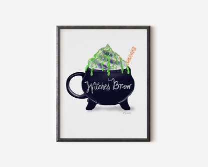 Witches Brew Mug Art Print