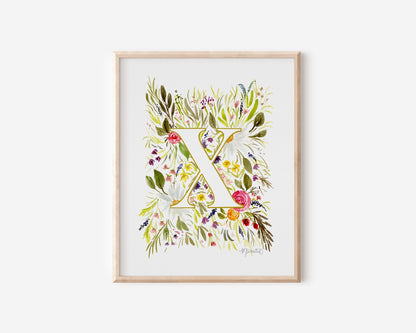 Monogram Letter Prints