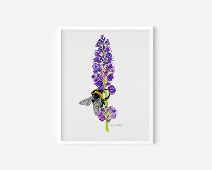 Sly Fox And Bee Happy Print Bundle: Set of 2