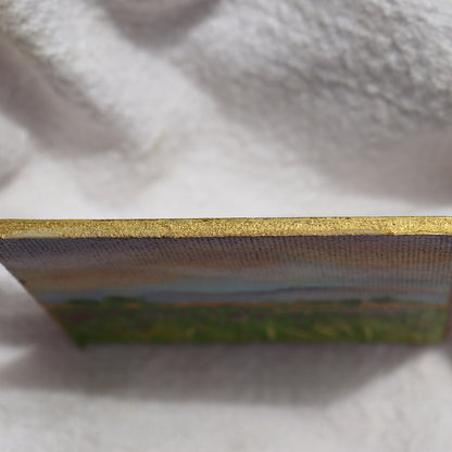 Heavenly Hues Painted Landscape Magnet