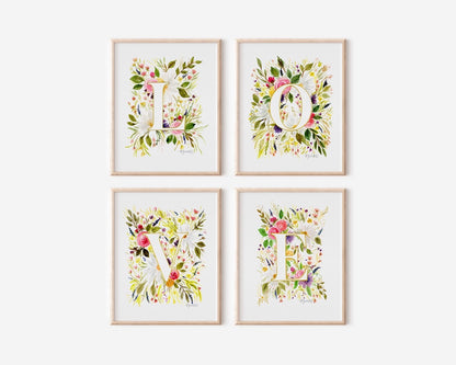 Monogram Letter Prints