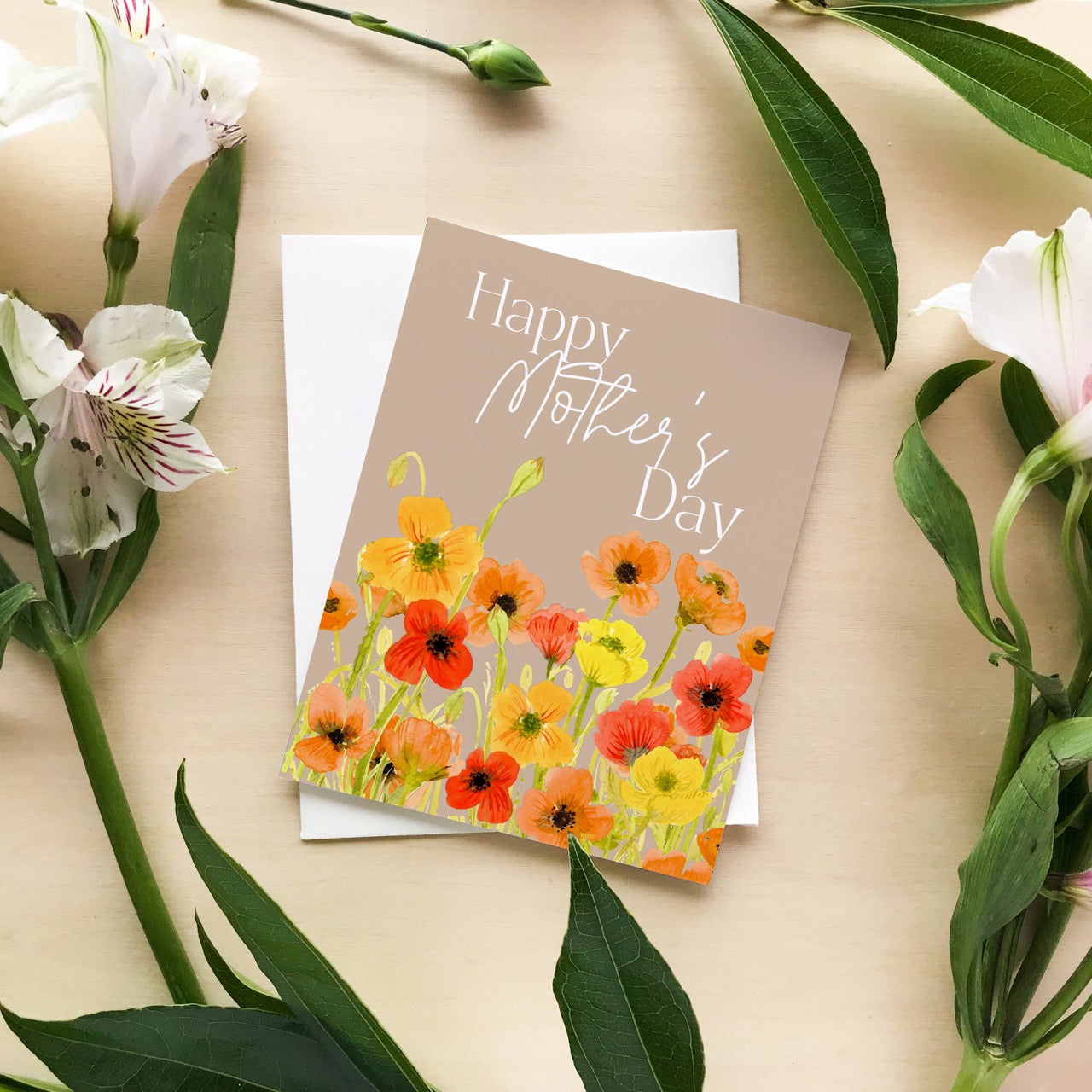 Poppies Mother's Day Greeting Card