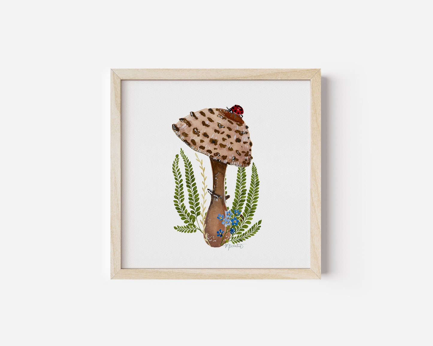 Mushroom NO.2 Watercolor Print