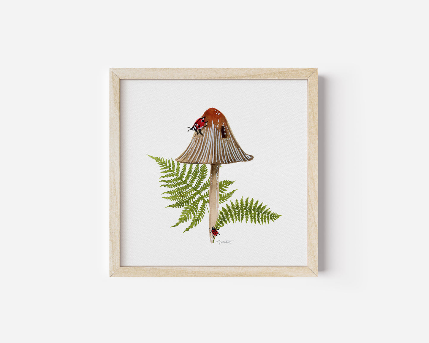 Mushroom NO.3 Watercolor Print