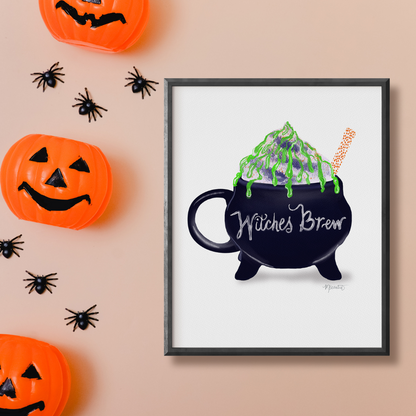 Witches Brew Mug Art Print