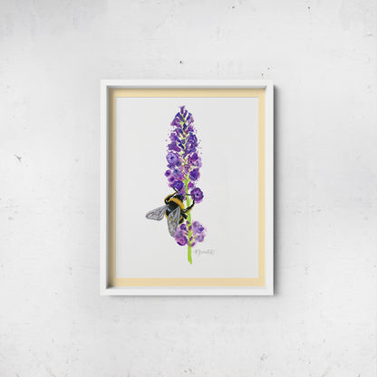 Bee Happy Art Print